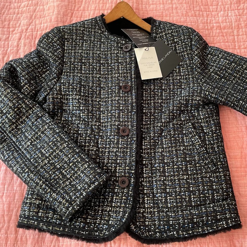 Shearling Printed Jacket with tag - Picture 3 of 6